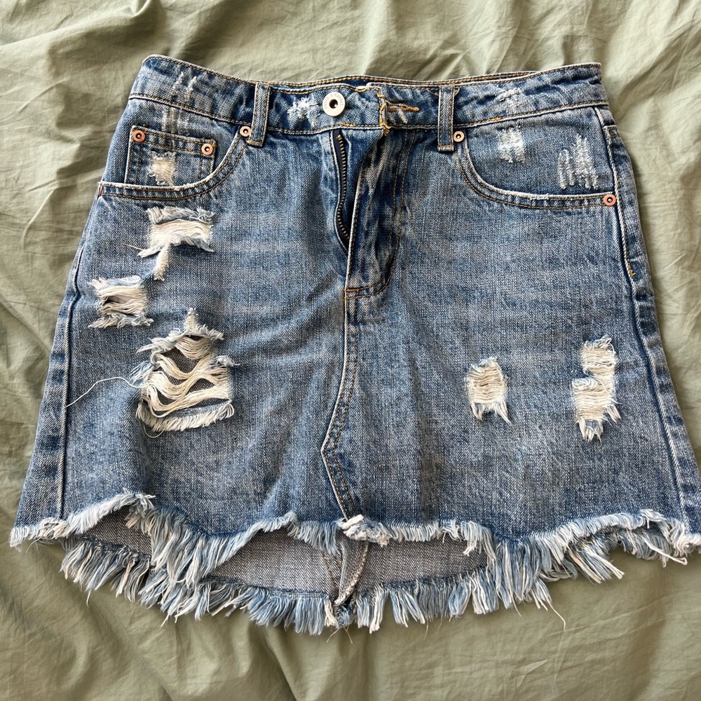 Jean skirt
